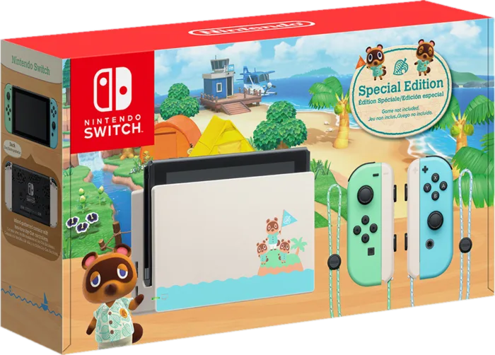 Switch Animal Crossing New Horizons Edition box